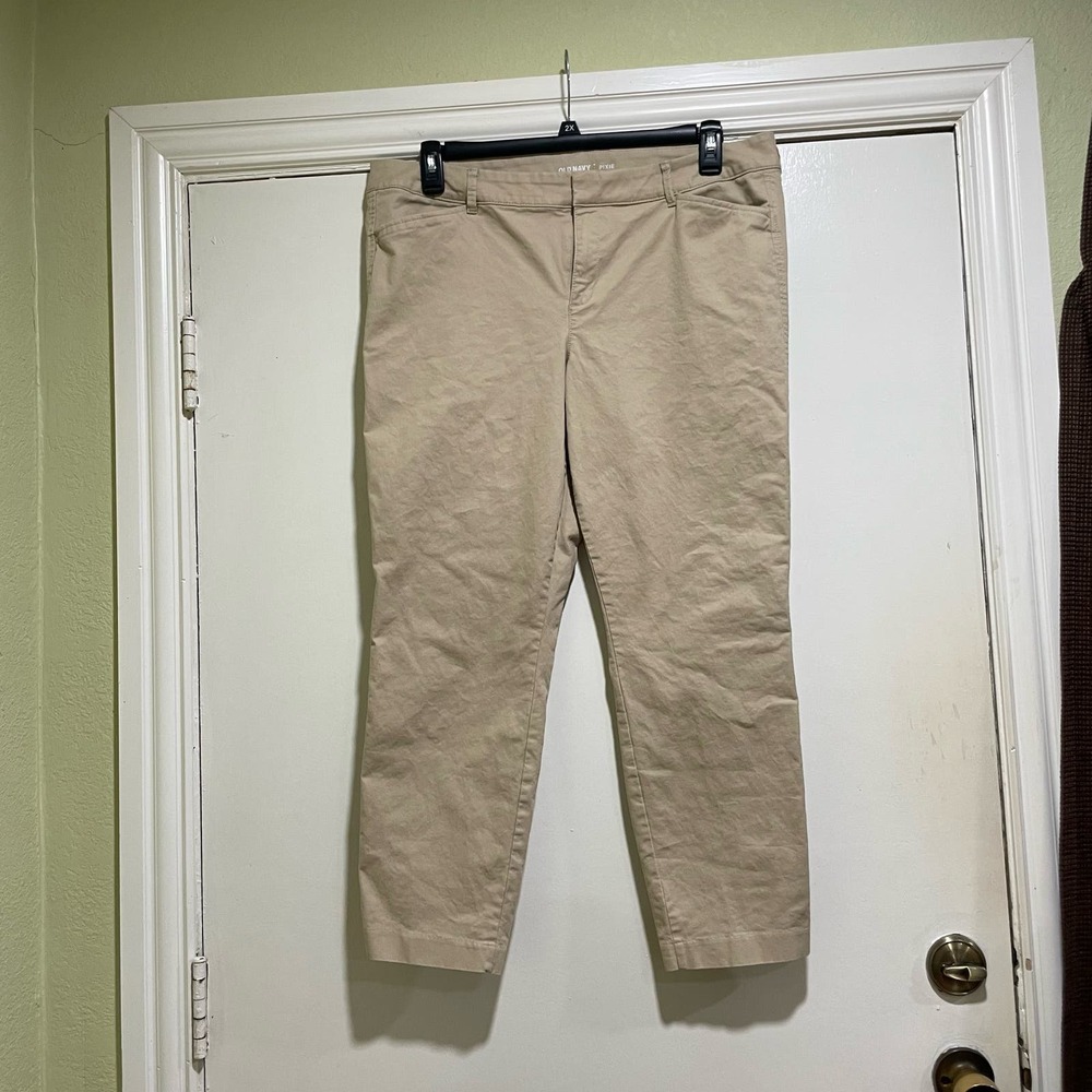 Old Navy pixie pants in khaki size 16 regular